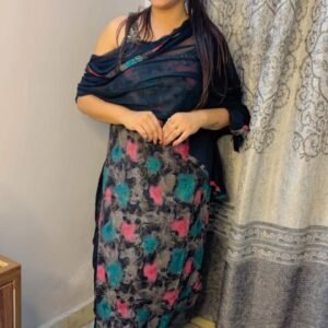 Kurti Pant Dupatta 3 Pcs Set