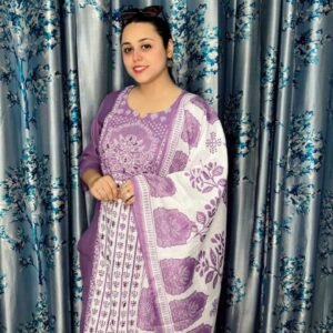 Kurti Pant Dupatta 3 Pcs Set